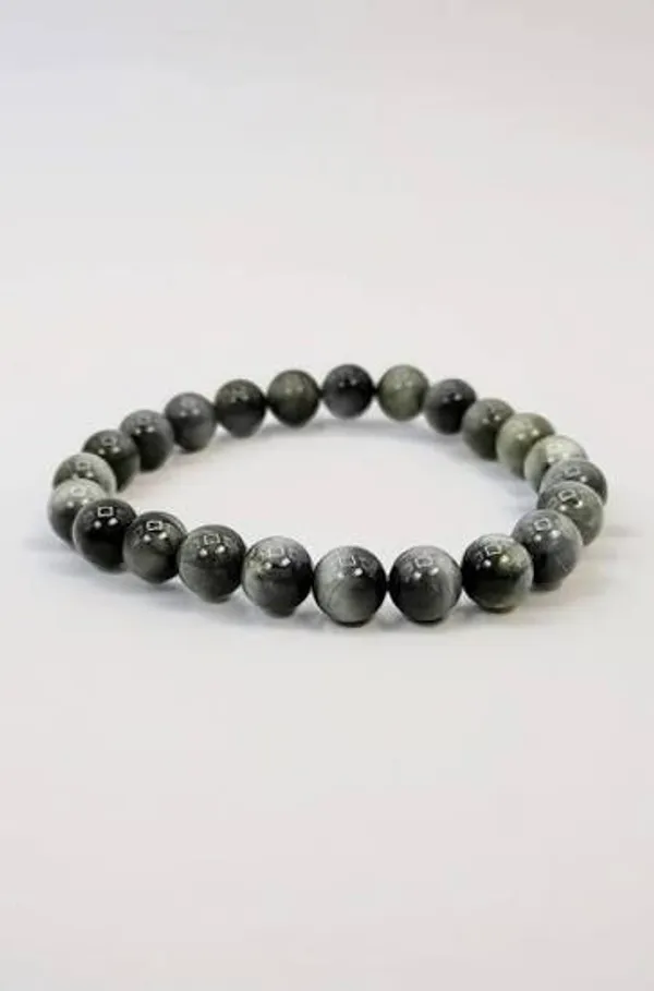 Grey_Stone_Beads_Bracelet_For_Unisex