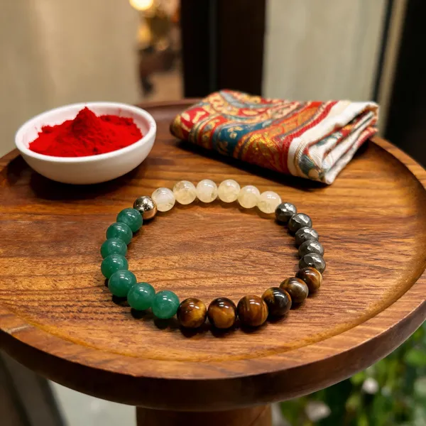 Multicolor_Stone_Beads_Bracelet_For_Unisex