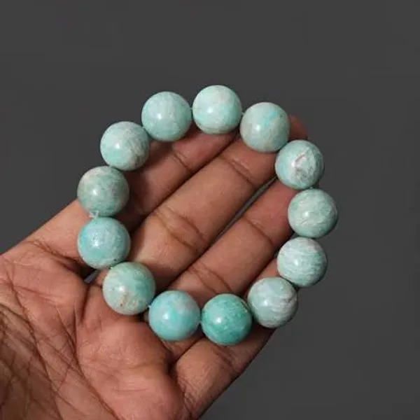 Light_Blue_Natural_Stone_Beads_Bracelet_For_Unisex