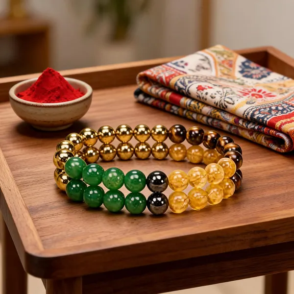 Multicolor_Stone_Beads_Bracelet_For_Unisex