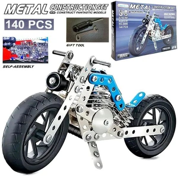 Metal_Construction_Set_Motorcycle_Model