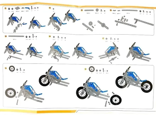 Metal_Construction_Set_Motorcycle_Model
