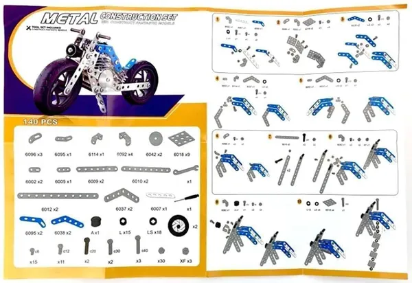 Metal_Construction_Set_Motorcycle_Model