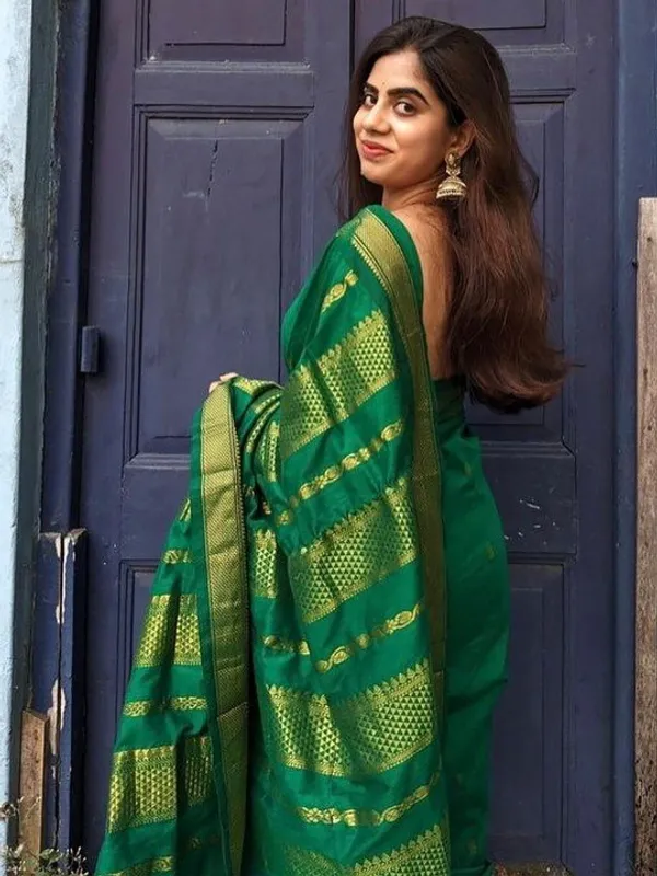 Emerald_Queen_Silk_Saree