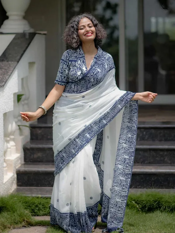 Minimalist_Linen_Cotton_Saree