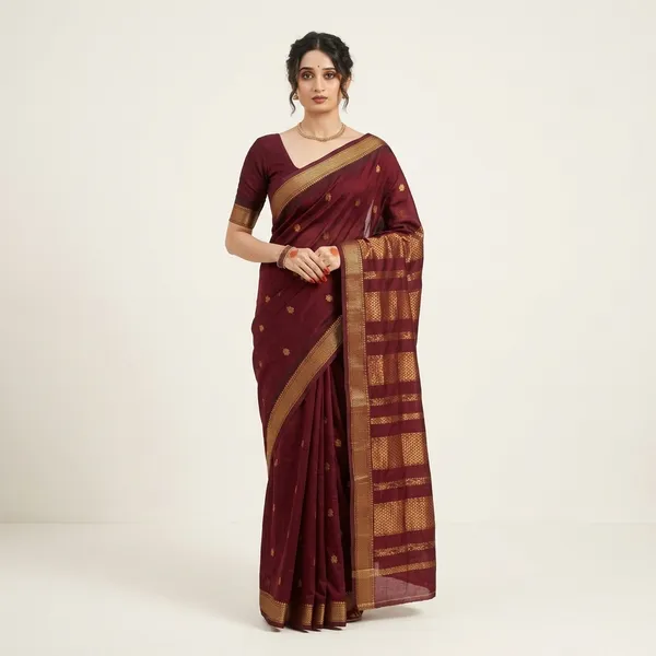Royal_Wine_Maroon_Silk_Saree