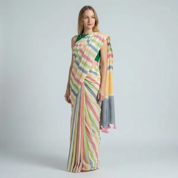 Modern_Traditional_Linen_Saree