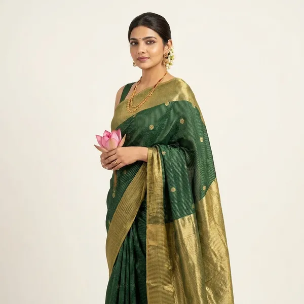 Emerald_Heritage_Handwoven_Silk_Saree