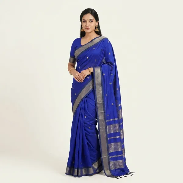 Premium_Royal_Blue_Traditional_Saree