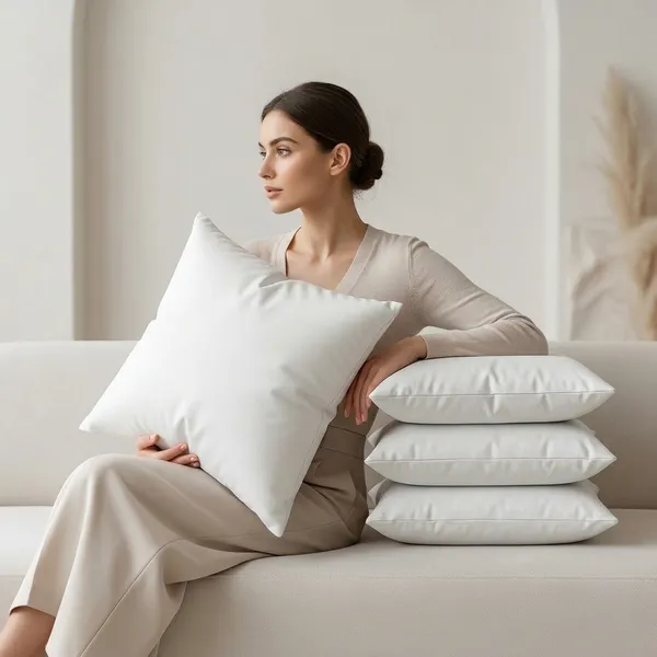 ComfortU_Microfibre_Cushion_Pack_Of_4_Solid_12X12_Microfiber_Cushion_Pillow_Set_Of_4_Soft_Lightweight_Sofa_Bed_Cushions_(White)