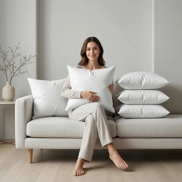 ComfortU_Microfibre_Cushion_Pack_Of_4_Solid_12X12_Microfiber_Cushion_Pillow_Set_Of_4_Soft_Lightweight_Sofa_Bed_Cushions_(White)