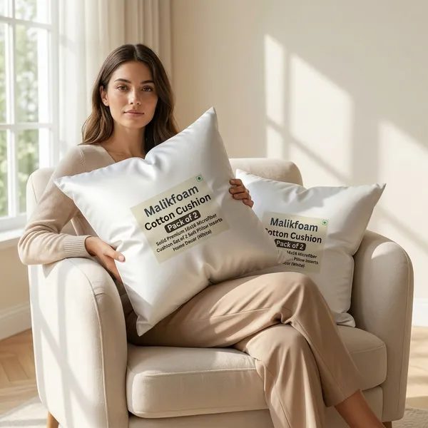 ComfortU_Cotton_Cushion_Pack_Of_2_Solid_Premium_16X16_Microfiber_Cushion_Set_Of_2_Soft_Pillow_Inserts_Home_Decor_(White)
