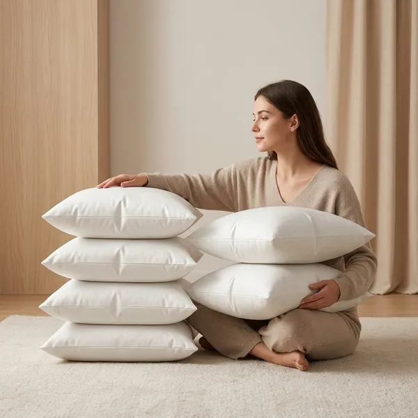 ComfortU_Microfibre_Cushion_Pack_Of_7_Solid_12X12_Inch_Microfiber_Cushion_Set_Of_7_Soft_Home_Decor_Pillows_(White)