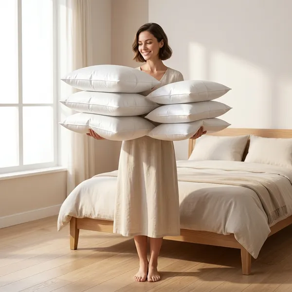 ComfortU_Microfibre_Cushion_Pack_Of_7_Solid_12X12_Inch_Microfiber_Cushion_Set_Of_7_Soft_Home_Decor_Pillows_(White)