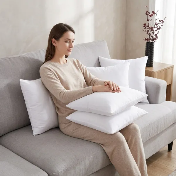 ComfortU_Microfibre_Cushion_Pack_Of_5_Solid_16X16_Inch_Microfiber_Cushion_Set_Of_5_Soft_Home_Decor_Pillows_(White)