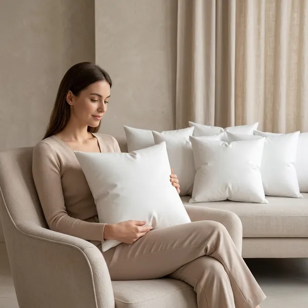 ComfortU_Microfibre_Cushion_Pack_Of_7_Solid_12X12_Inch_Microfiber_Cushion_Pillow_Set_Of_7_For_Home_Decor_(White)