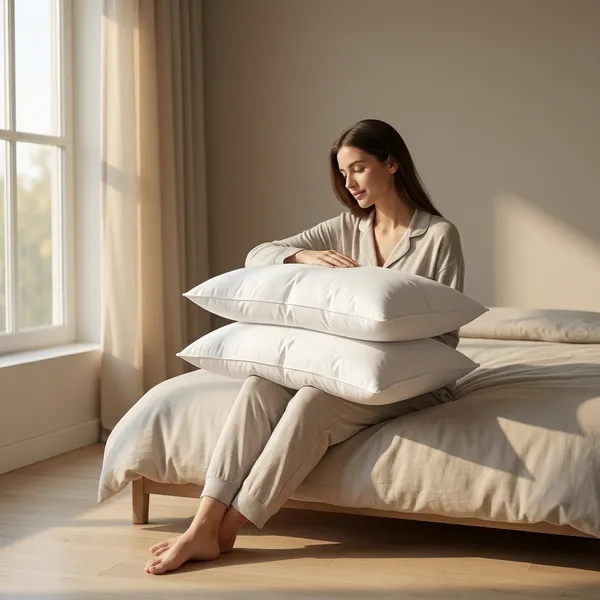 ComfortU_Microfibre_Sleeping_Pillow_Pack_Of_2_Solid_(White)