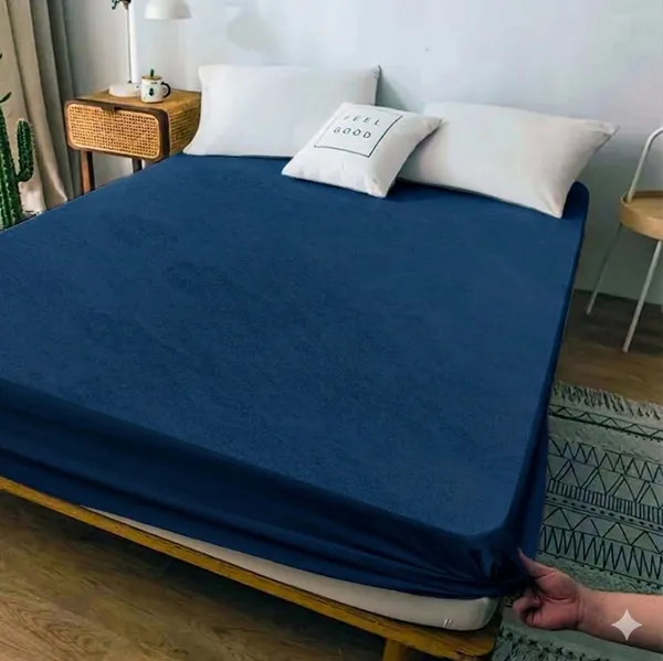 Waterproof_Mattress_Protector_(Navy_Blue)