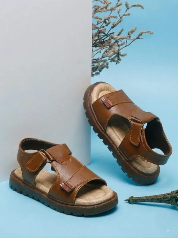 Tiny_Bugs_Boys_Casual_Velcro_Sandals_-_Tan
