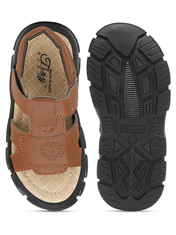 Tiny_Bugs_Boys_Casual_Velcro_Sandals_-_Tan