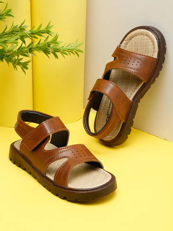 Tiny_Bugs_Boys_Casual_Velcro_Sandals_-_Tan