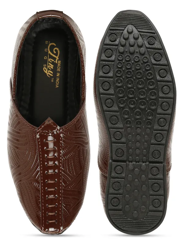 Tiny_Bugs_Boys_Ethnic_Wear_Mojaris_-_Brown