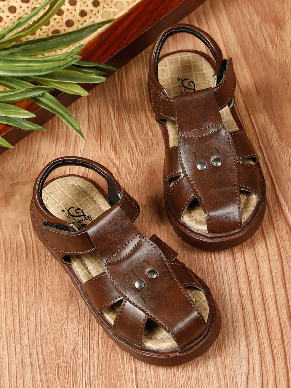 Tiny_Bugs_Boys_Casual_Velcro_Sandals_-_Brown