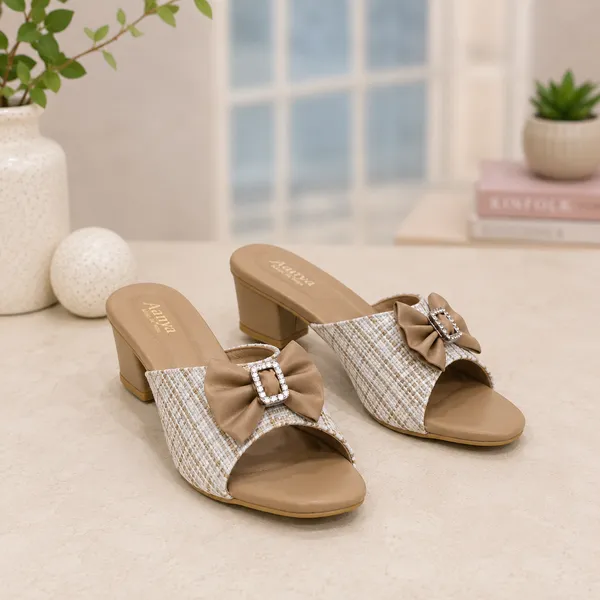 Brown_Synthetic_Leather,_Textile,_TPR_Sole_Heels_For_Women