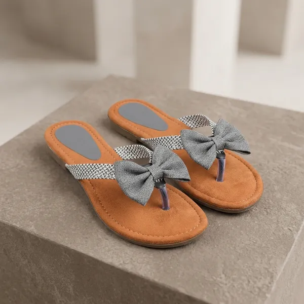 Multicolor_Synthetic_Leather_And_Printed_Pu_Upper_And_Tpr_Sole_Flat_Sandals_For_Women