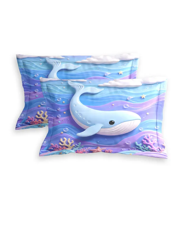 Blue_Whale_Ocean_Print_King_Size_Bedsheet_Set_With_2_Pillow_Covers