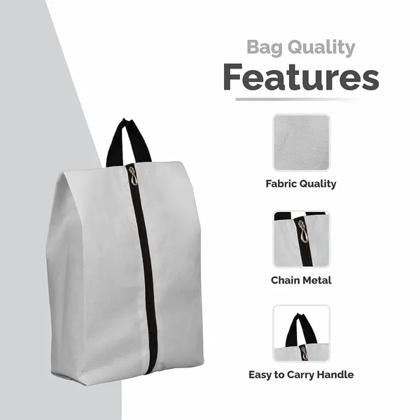Grey_Non_Woven_Shoe_Cover_Storage_Bag_Pack_Of_12