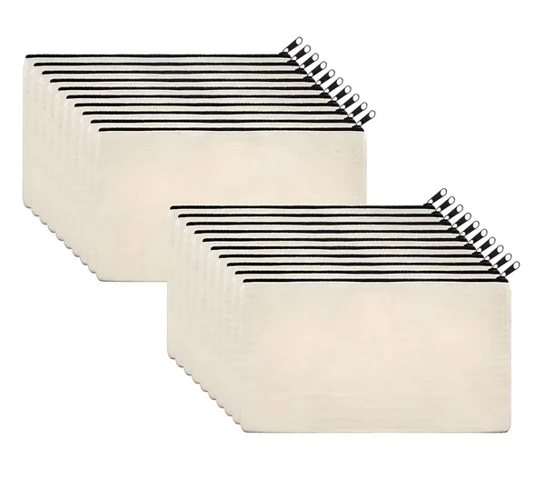 Cream_Canvas_Zippered_Storage_Pouch_Pack_Of_(12-20)