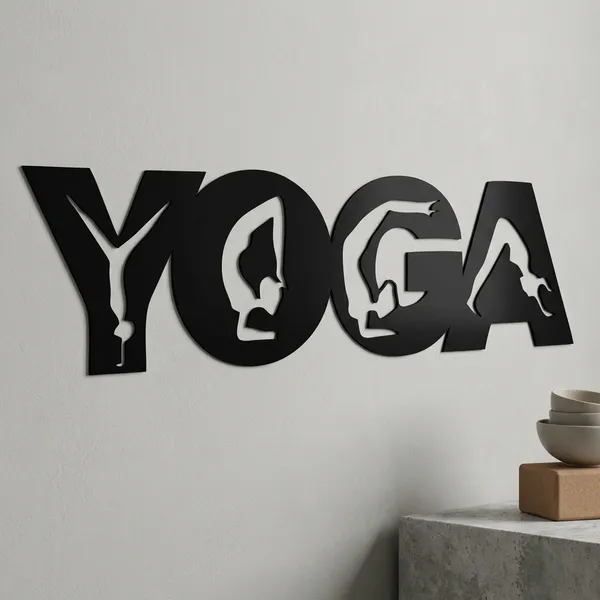 Black_Yoga_Silhouette_Wall_Decor_For_Home