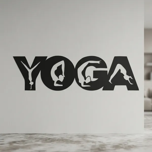 Black_Yoga_Silhouette_Wall_Decor_For_Home