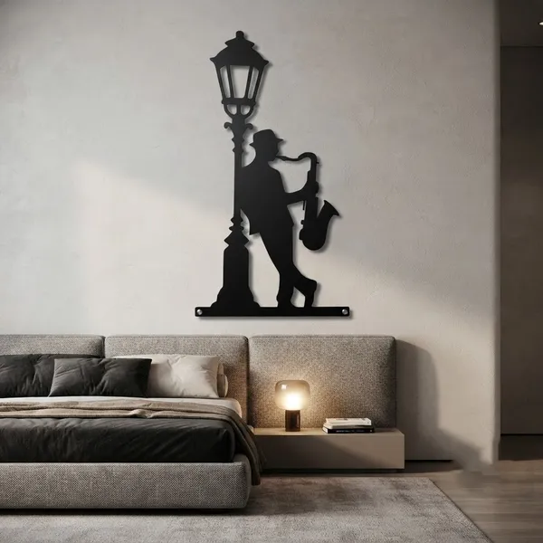 Jazz_Musician_Street_Lamp_Silhouette_Metal_Wall_Art