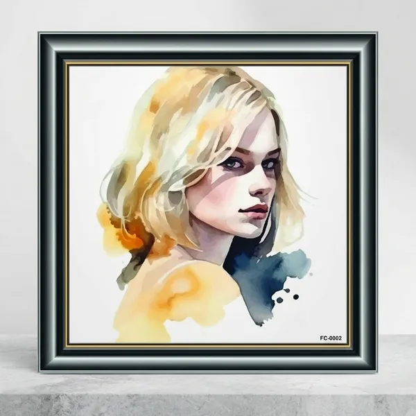 Portrait_Art_Print_Of_Blonde_Woman