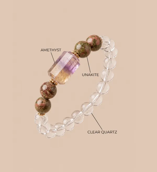 Clear_Quartz_Unakite_Amethyst_Bracelet