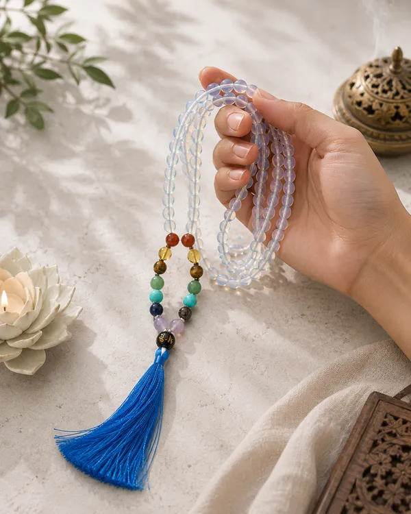 Opalite_with_7_Chakra_Japa_Mala