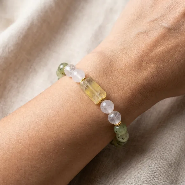 Prehnite_Clear_Quartz_Prehnite_Bracelet