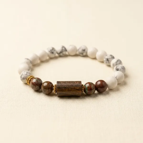 Howlite_Picasso_Tiger_Eye_Bracelet