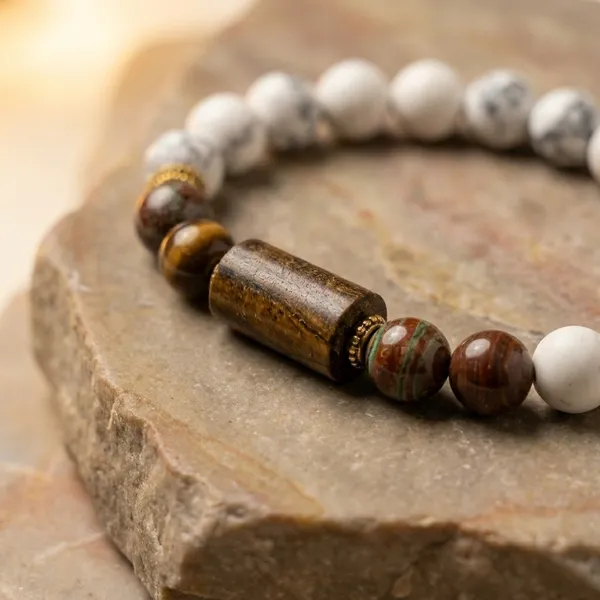Howlite_Picasso_Tiger_Eye_Bracelet