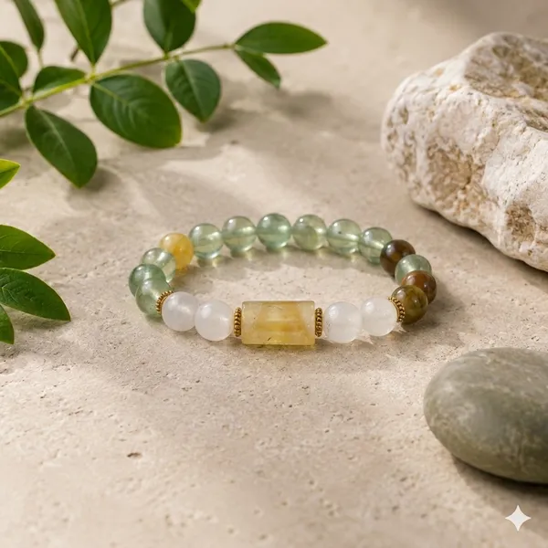 Prehnite_Clear_Quartz_Prehnite_Bracelet