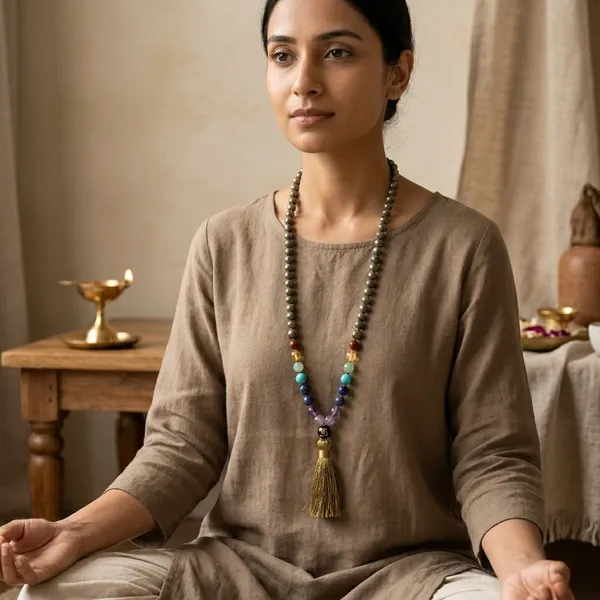 Pyrite_7_Chakra_Japa_Mala