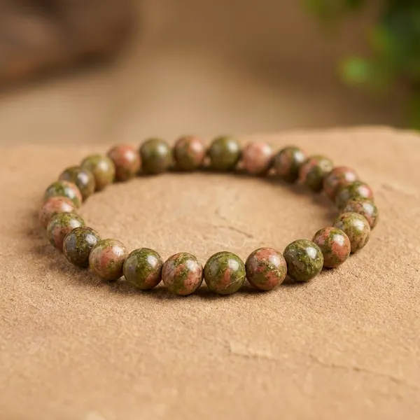 Unakite_Bracelet
