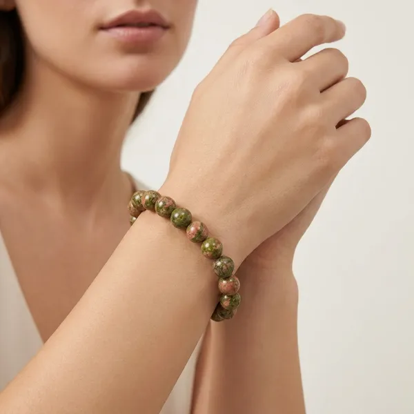 Unakite_Bracelet