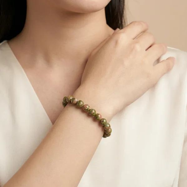Unakite_Bracelet