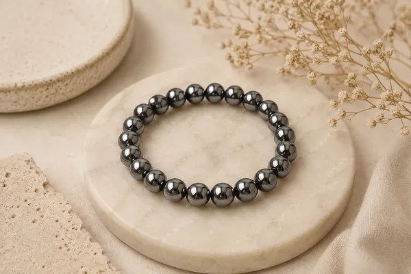 Silver_Hematite_Bracelet
