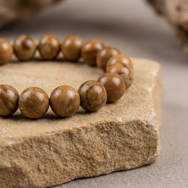 Petrified_Wood_Jasper_Bracelet