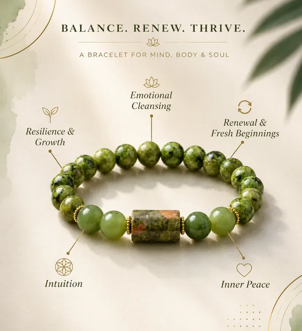 Green_Dalmatian_Prehnite_Unakite_Bracelet
