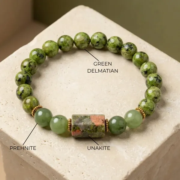 Green_Dalmatian_Prehnite_Unakite_Bracelet